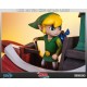 The Legend of Zelda The WindWaker Statue Link on The King of Red Lions 64 cm